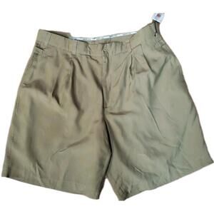 SAXONY PERFORMANCE SILK COLOR TAN SIZE 42 MEN'S SHORT SPORTSWEAR NWT #CB3